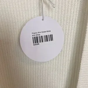 strapless open back dress Princess Polly Shellie White Silk Satin Bandeau Twist Cutout Mini A Li –  Brie main image 0